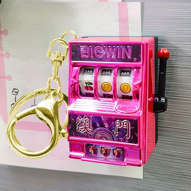 Macau Fruit Game Machine Keychain